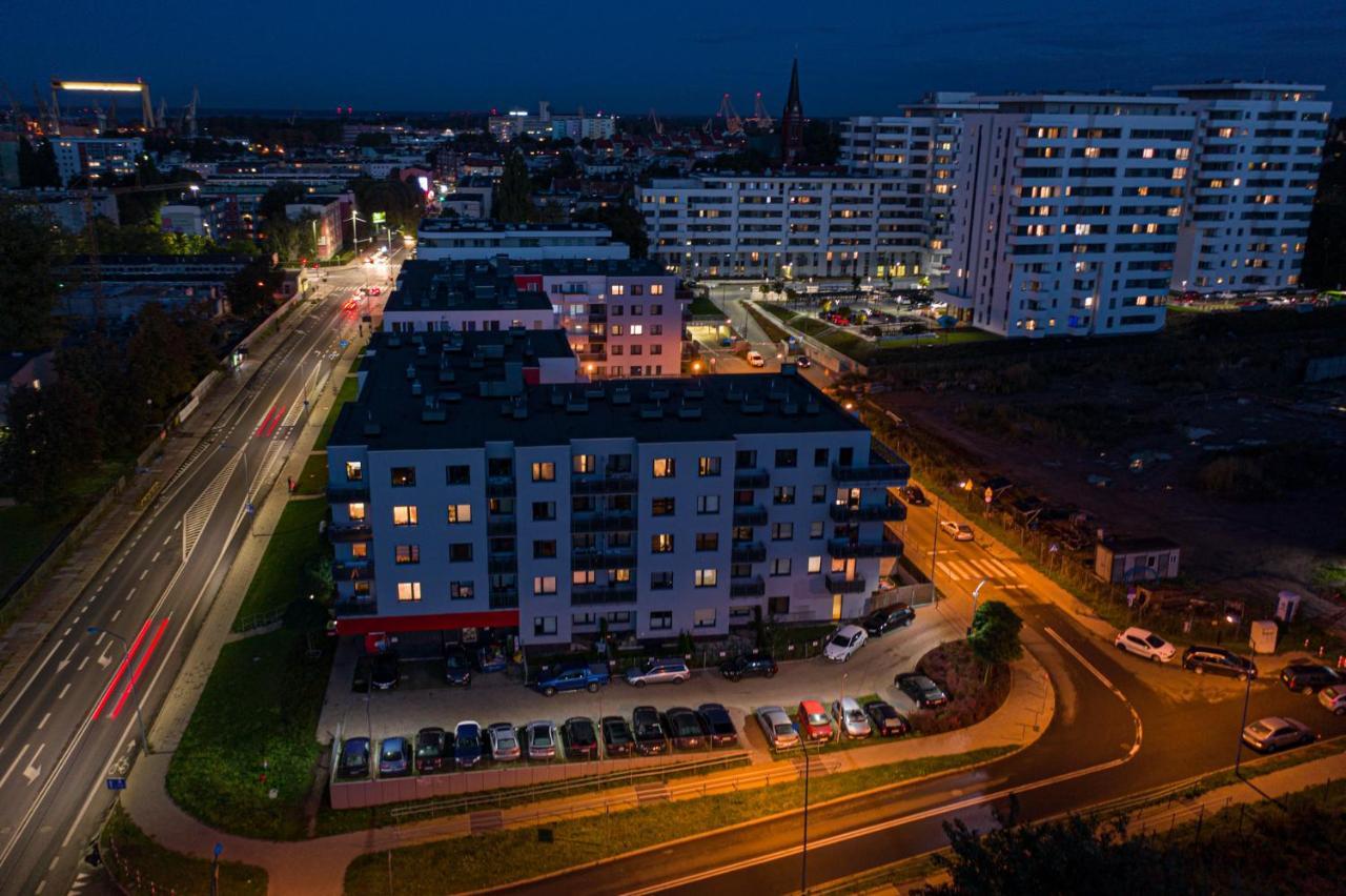 Livin Aparthotel Centrum Szczecin Kültér fotó